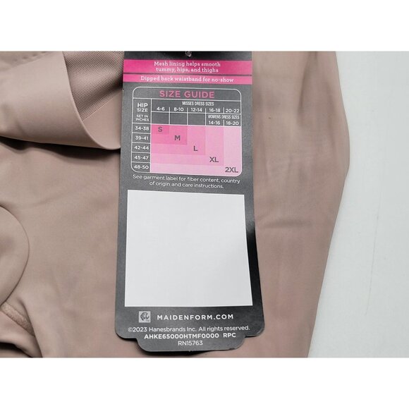 Maidenform Shaping Shorty Womens Small Firm Control High Waist Cool Comfort - Picture 5 of 5